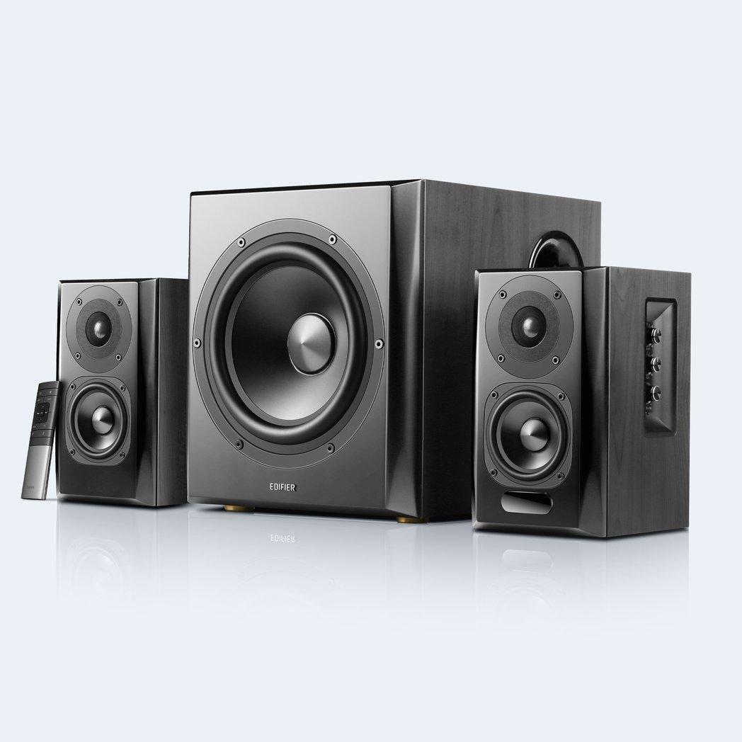 Edifier S351DB - Audiophile 2.1 Bluetooth Bookshelf Speakers With Subwoofer